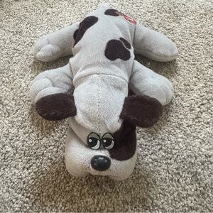 Vintage 1980s Tonka Pound Puppy Grey With Brown Spots